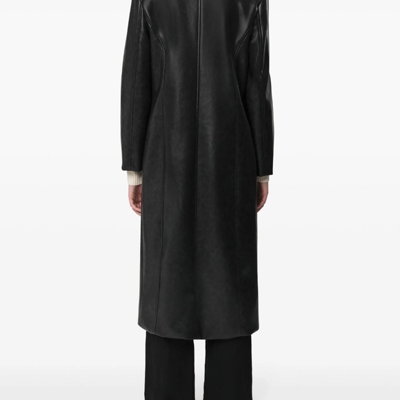 APPARIS Lauren Vegan Leather Overcoat - Picture 7 of 8